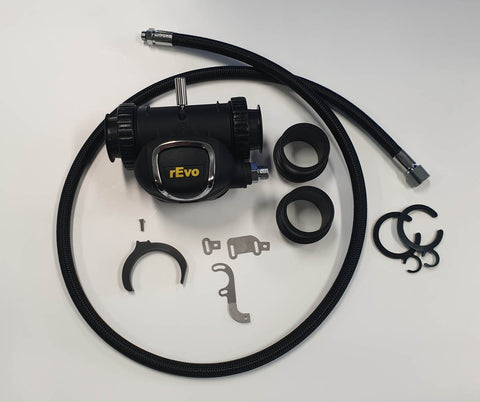 R610 – BOV including Spiders, Valves, MP hose, Connections to Breathing Hose