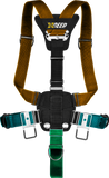 STEALTH 2.0 sidemount Harness with weight system (central weight pocket, no side trim pockets)