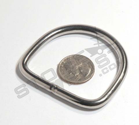 StoneRust.com - Highland - 2.0" SS Welded D-Ring 6mm Wire