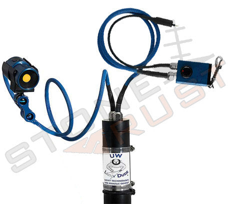 StoneRust.com - Underwater Light Dude - Underwater Light Dude Dual Cord Canister System with Heat Controller and Light - 1